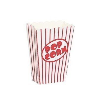 Popcorn Boxes 10pk Movie Night 59022 - Party Owls