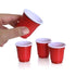 Red Plastic Shot Glasses 60ml 30pk American Style - Party Owls