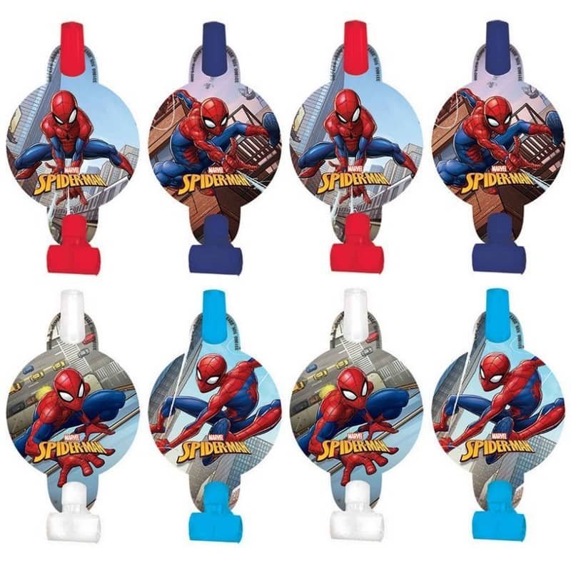 Spider-Man Blowouts 8pk Party Favour - Party Owls