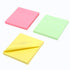 Sticky Notes 75mm 3pk (240 Sheets) Green Pink Yellow Colours Pads 189649 - Party Owls