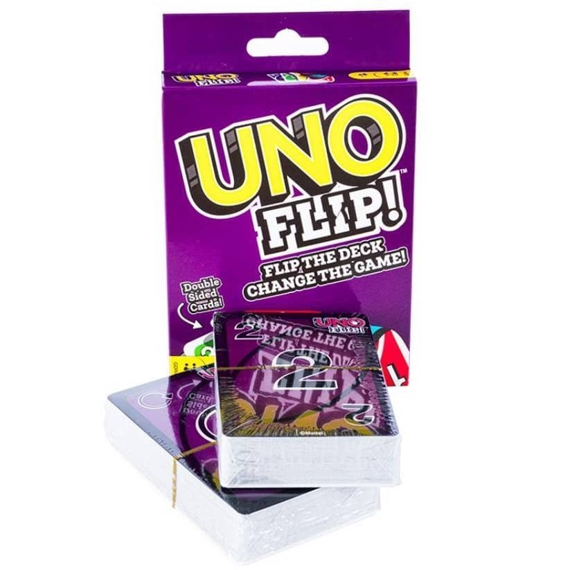 UNO Flip! Cards Double Side Playing Cards 51062 - Party Owls