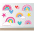 Wall Decorations 12PCS Rainbow E7398 - Party Owls